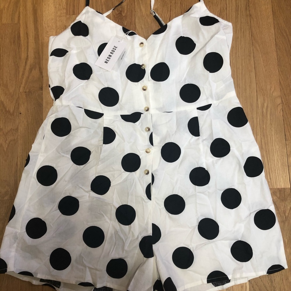 Polka Dot Romper by Neon Rose